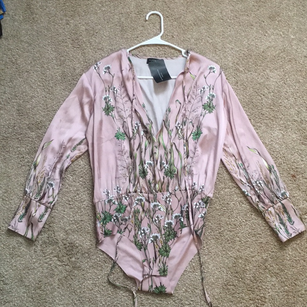 Zara Floral Bodysuit